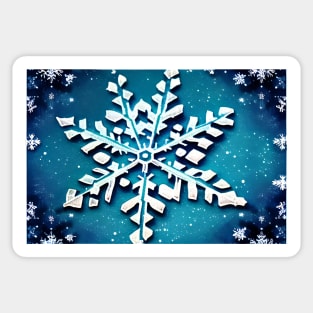 Snowflakes 3 Sticker